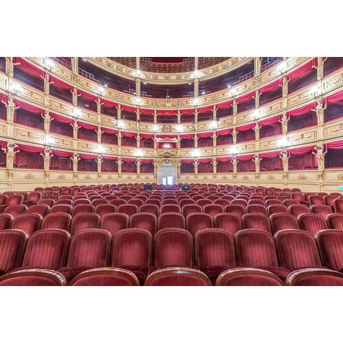 Italy-Trieste-Teatro Verdi Interior